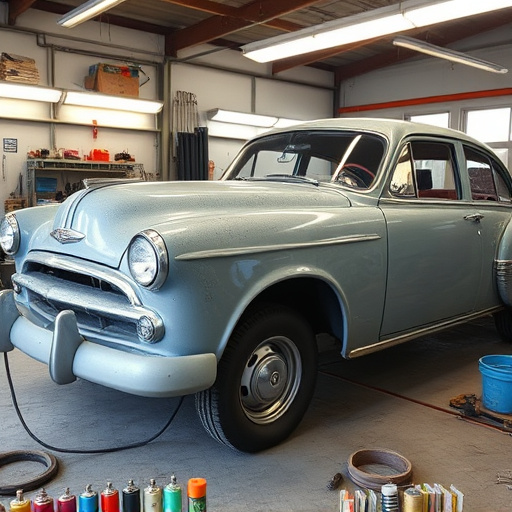 vehicle restoration process