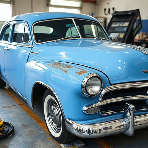vehicle restoration process