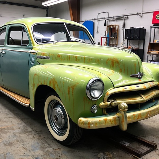 vehicle restoration process