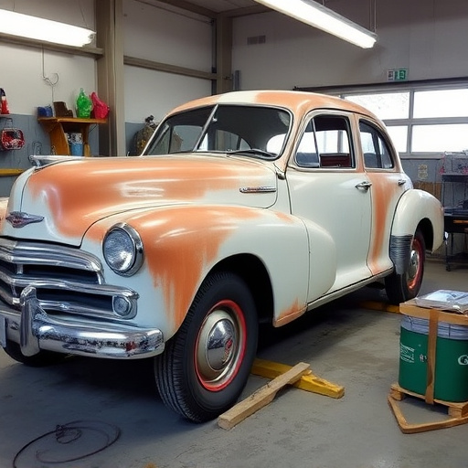 vehicle restoration process