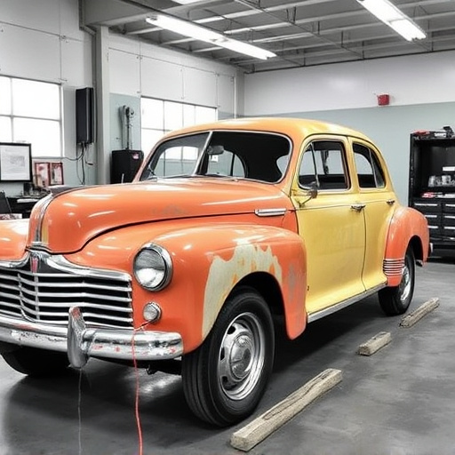 vehicle restoration process