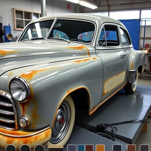 vehicle restoration process