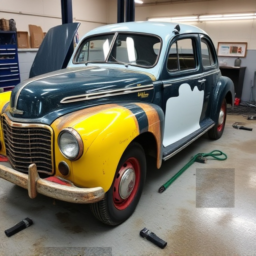 vehicle restoration process
