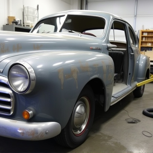 vehicle restoration process