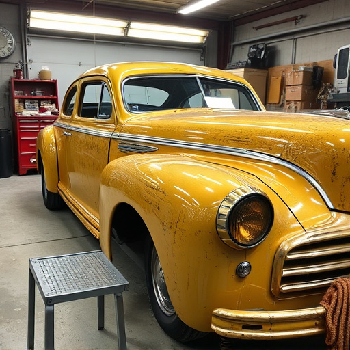 vehicle restoration process