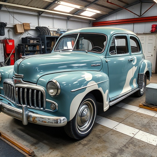 vehicle restoration process