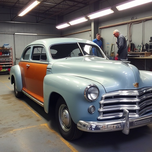 vehicle restoration process
