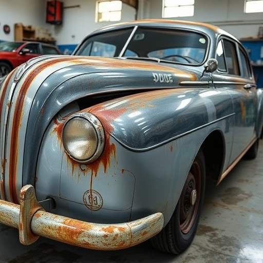 vehicle restoration process
