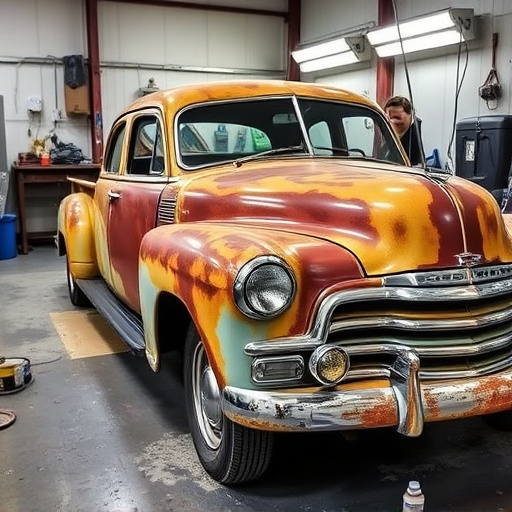 vehicle restoration process