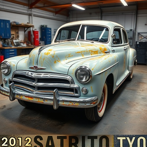 vehicle restoration process