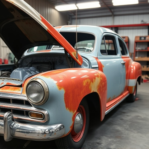 vehicle restoration process