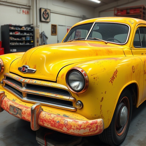 vehicle restoration process