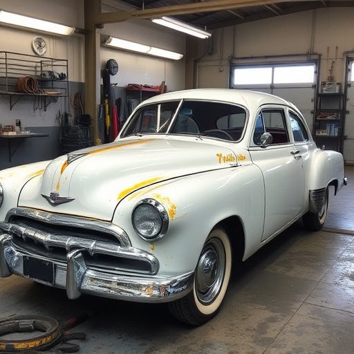 vehicle restoration process