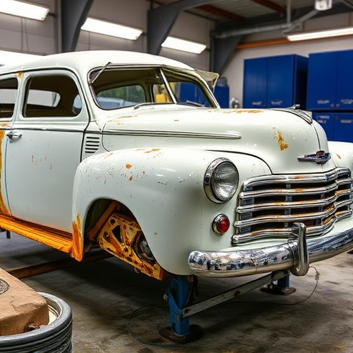 vehicle restoration process