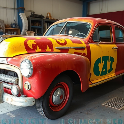 vehicle restoration process