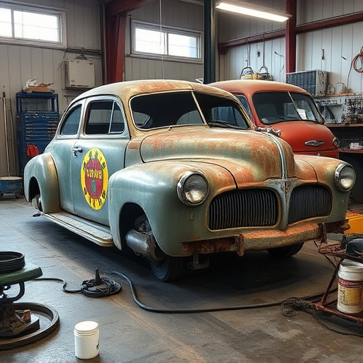 vehicle restoration process
