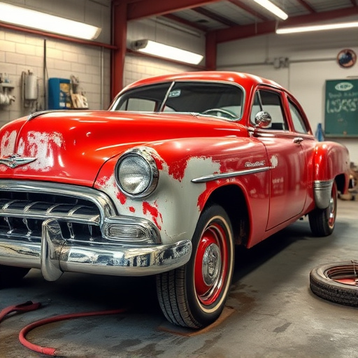 vehicle restoration process