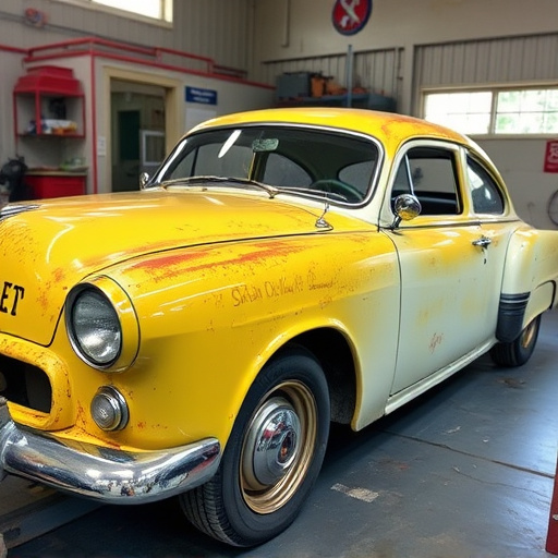 vehicle restoration process