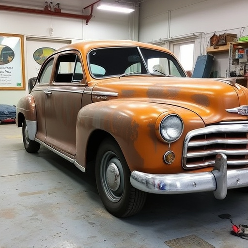 vehicle restoration process