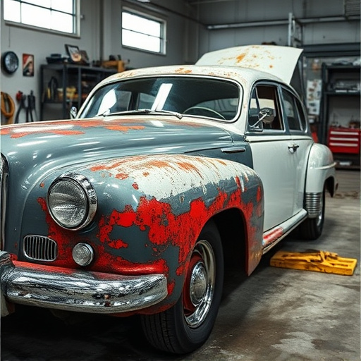 vehicle restoration process