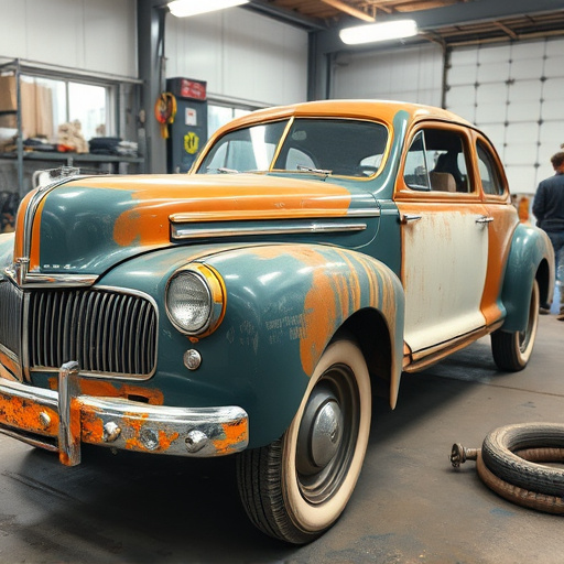 vehicle restoration process