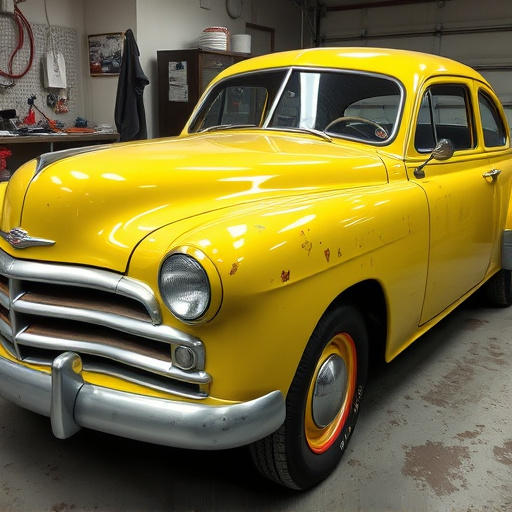 vehicle restoration process