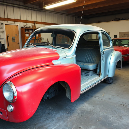 vehicle restoration process