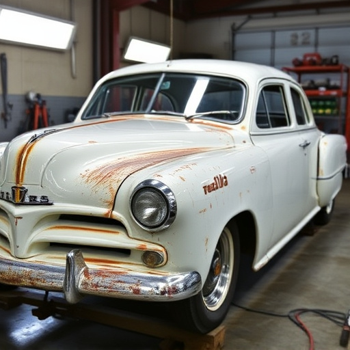 vehicle restoration process