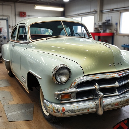 vehicle restoration process