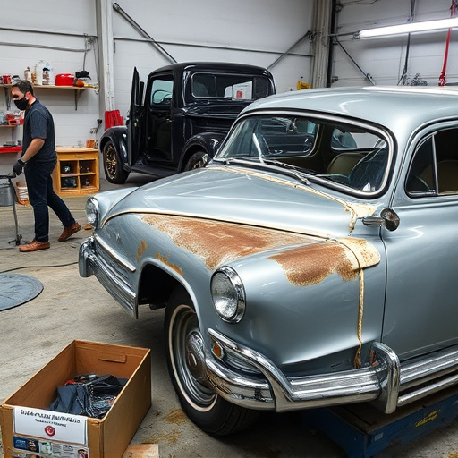 vehicle restoration process
