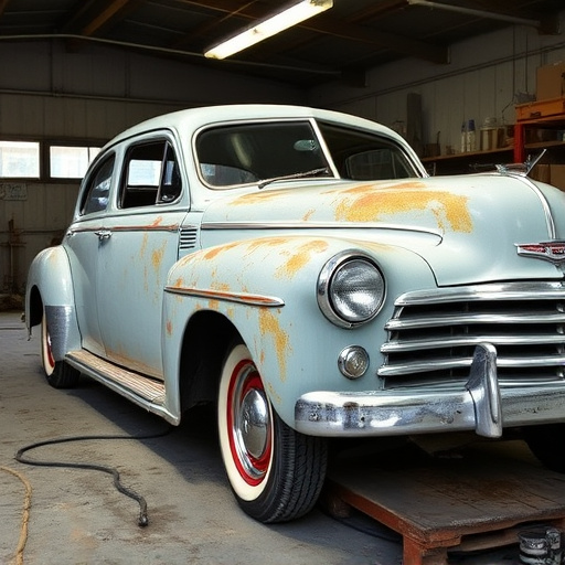 vehicle restoration process