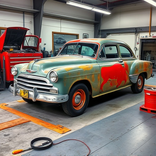 vehicle restoration process