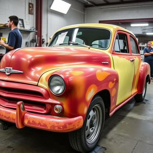 vehicle restoration process