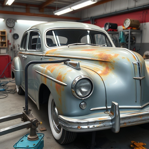 vehicle restoration process