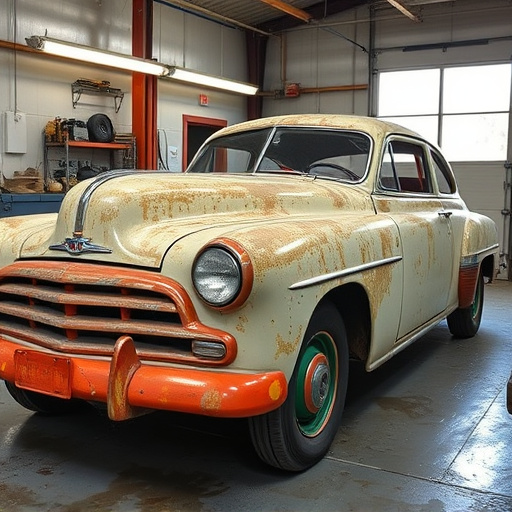 vehicle restoration process