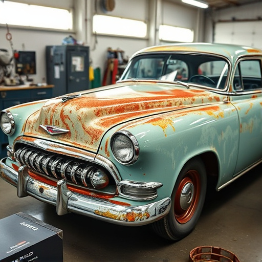 vehicle restoration process