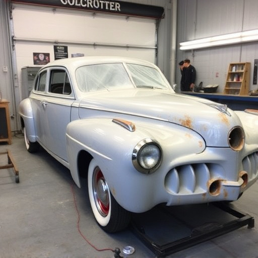 vehicle restoration process