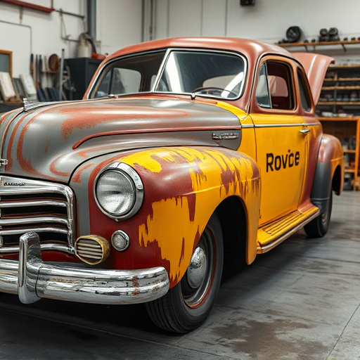 vehicle restoration process
