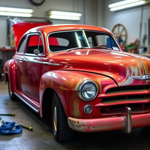vehicle restoration process