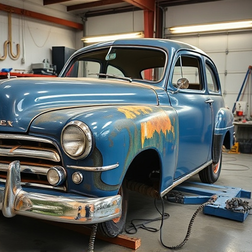 vehicle restoration process