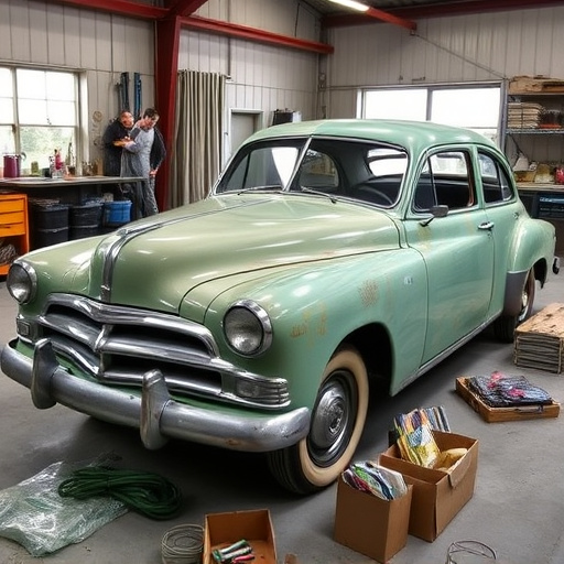 vehicle restoration process