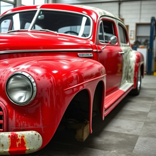vehicle restoration process