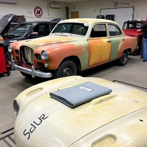 vehicle restoration process