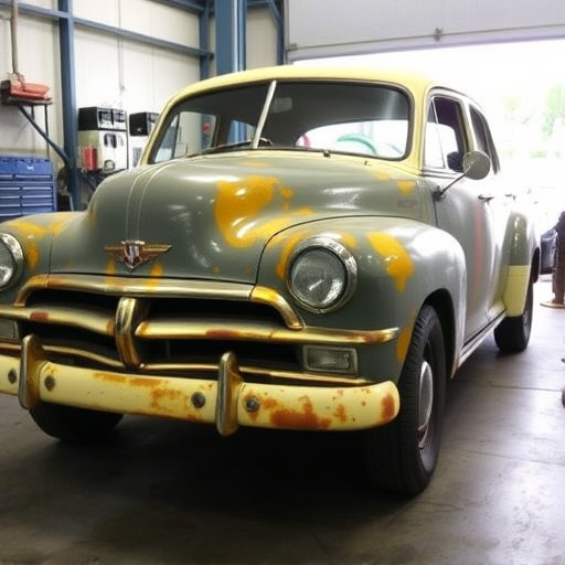 vehicle restoration process