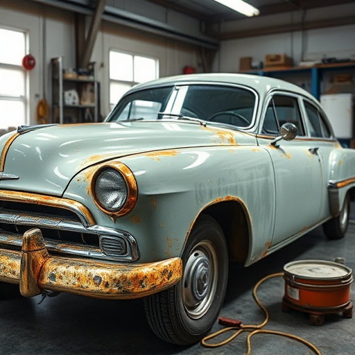 vehicle restoration process