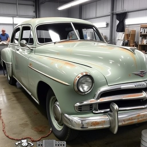 vehicle restoration process