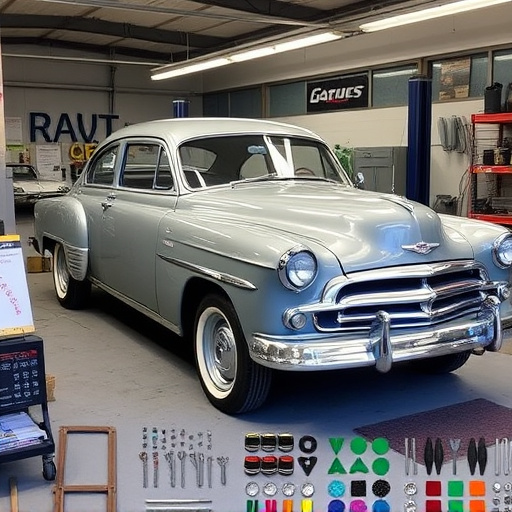 vehicle restoration process