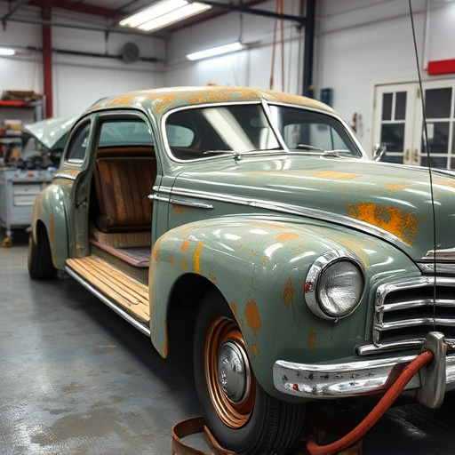 vehicle restoration process