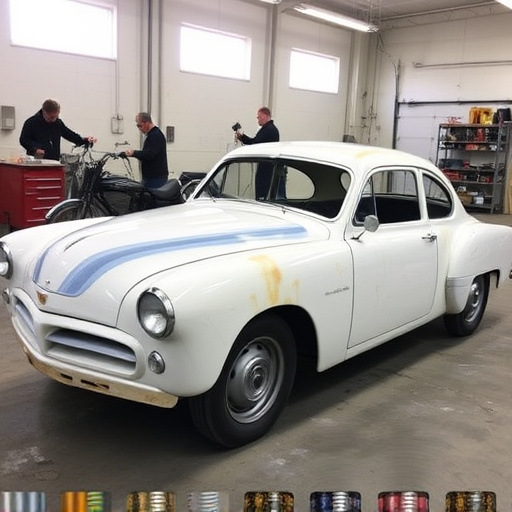 vehicle restoration process