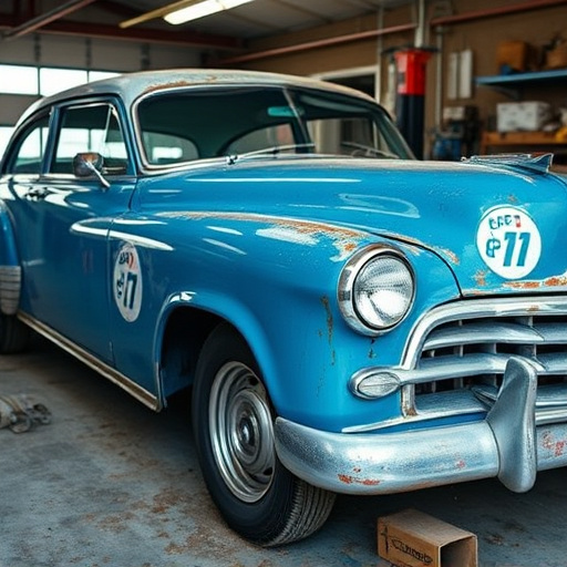 vehicle restoration process